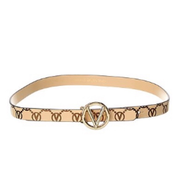 VALENTINO by Mario Valentino monogrammed belt NWT - Picture 3 of 3